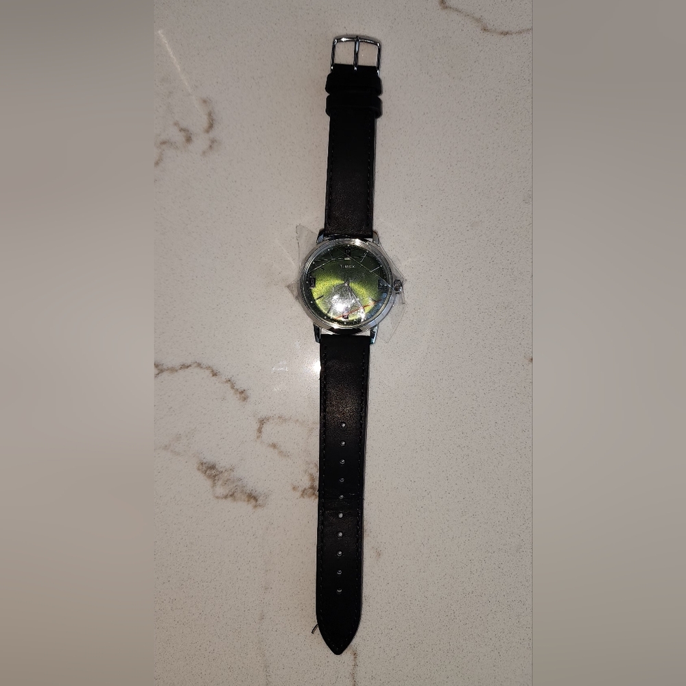 Slightly Used Timex Marlin® Automatic 40mm Leather Strap Watch (TW2V44600) - Picture 2 of 15